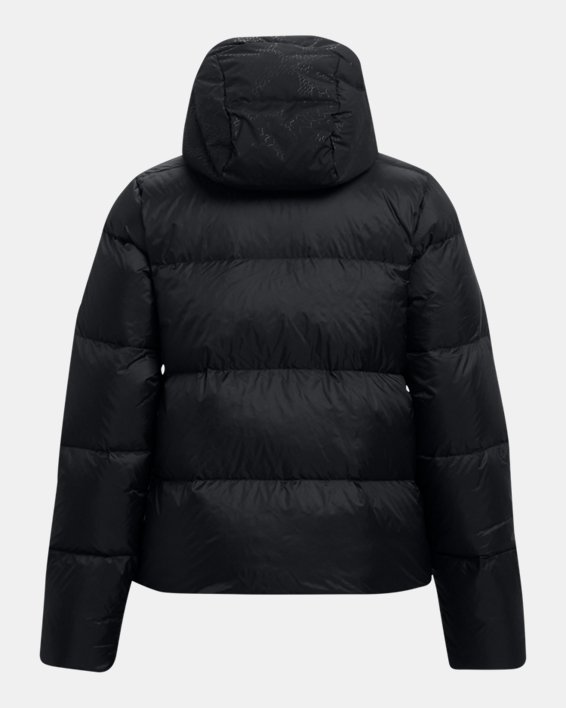 Women's ColdGear® Infrared Down Blocked Jacket, Black, pdpMainDesktop image number 6